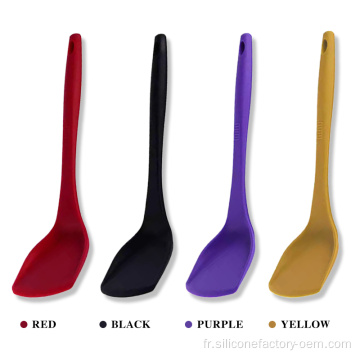 Spatule en silicone de qualité alimentaire spatule de cuisson respectueuse de l&#39;environnement